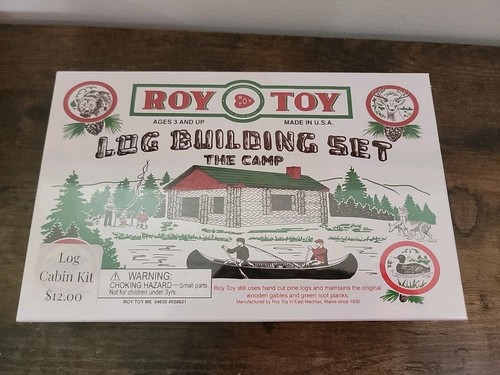 Roy toy log building set - log,