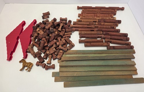 Lincoln logs large lot roofs - large,